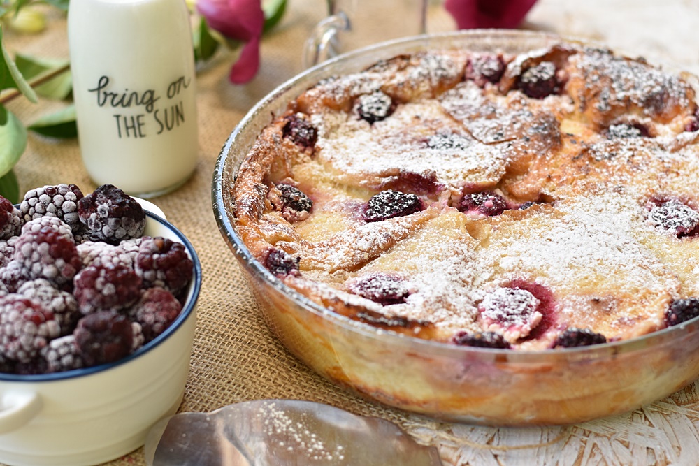 פודינג לחם (bread puding) או עוגת לחם מתוקה