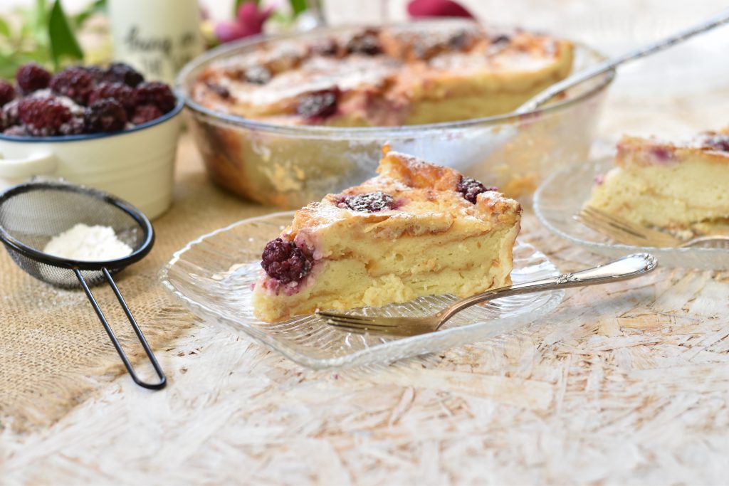פודינג לחם (bread puding) או עוגת לחם מתוקה