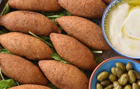 קובה בורגול מטוגנת במילוי בשר