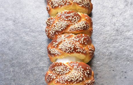חבקים אכילים לשולחן החג מלחמניות מתוקות