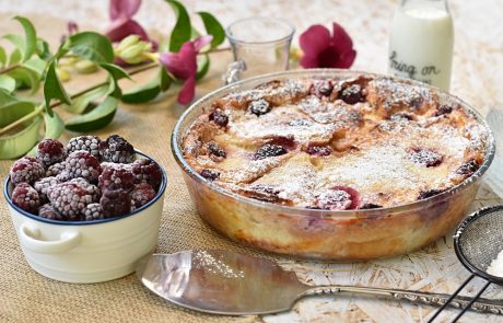 פודינג לחם (bread pudding) או עוגת לחם מתוקה